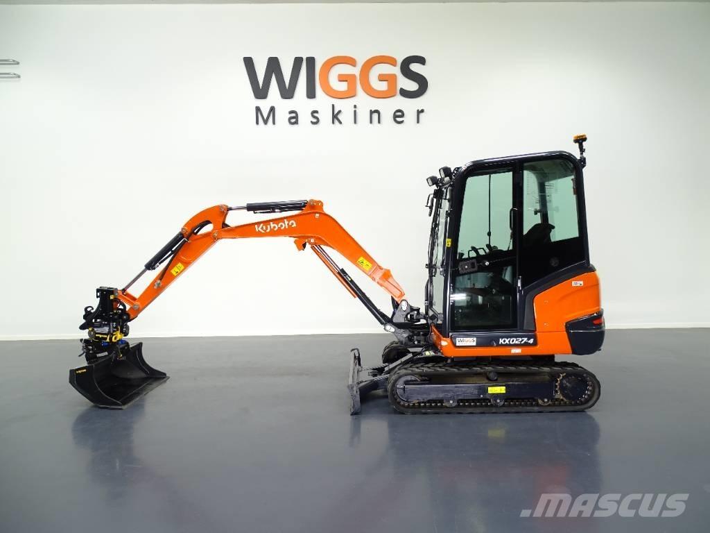 Kubota KX 027-4 小型挖土機/掘鑿機<7t(小型挖掘機)