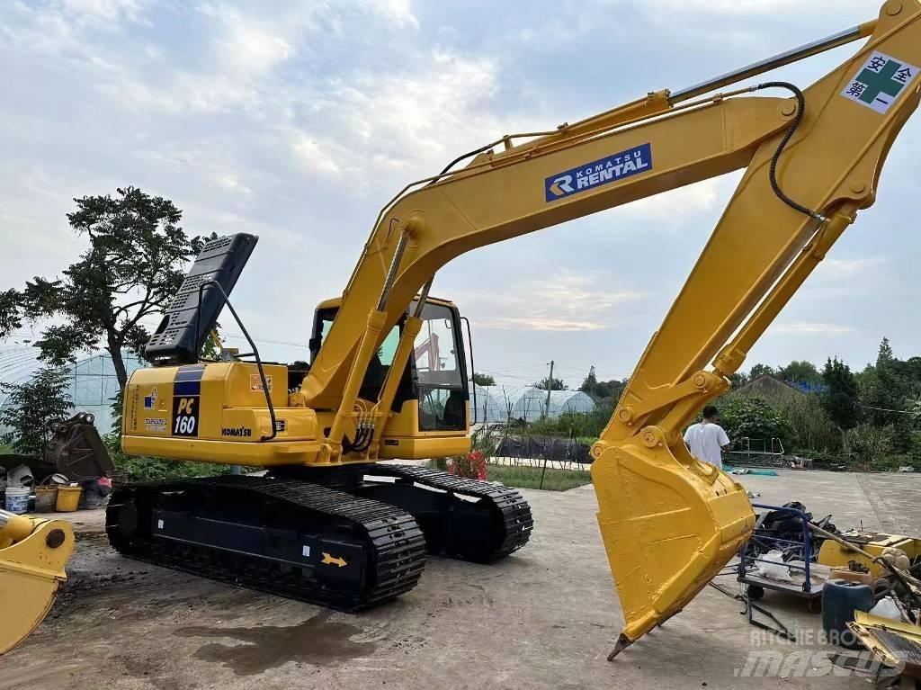 Komatsu PC 160 履帶式 挖土機/掘鑿機/挖掘機
