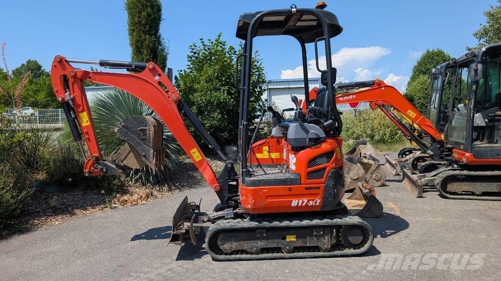 Kubota U 17-3 小型挖土機/掘鑿機<7t(小型挖掘機)