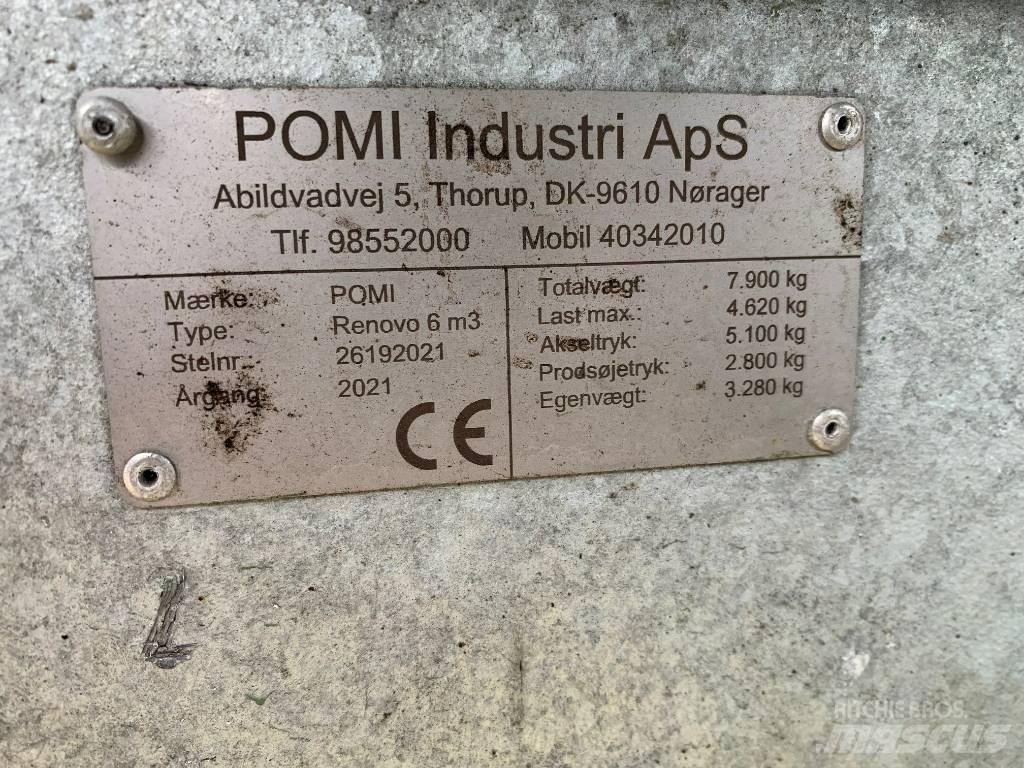 Pomi Renovo 6 m3 廢棄物壓縮機