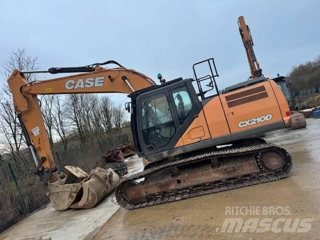 CASE CX 210 D 履帶式 挖土機/掘鑿機/挖掘機
