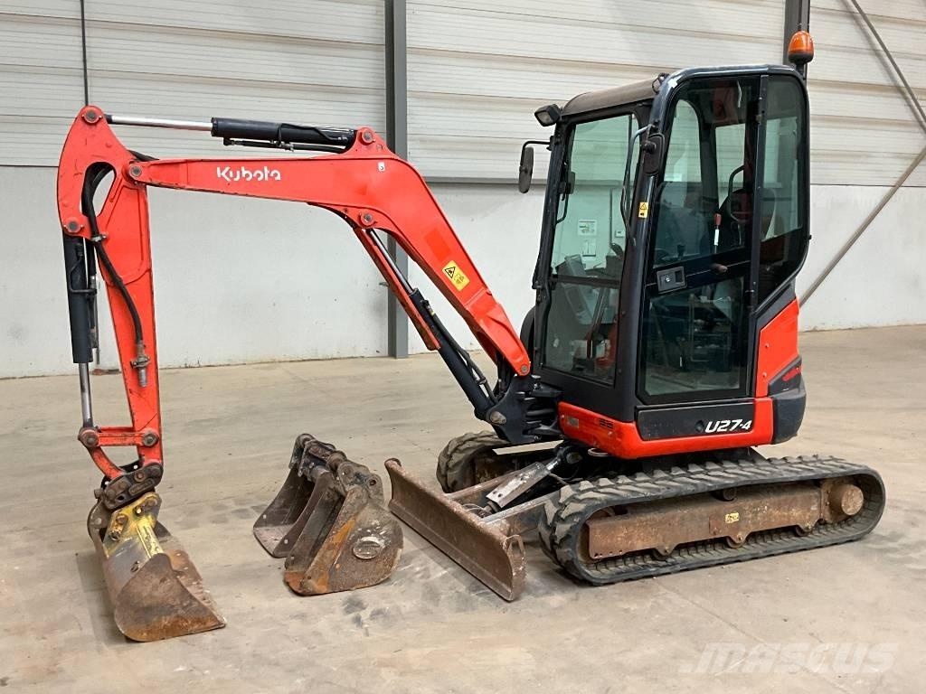 Kubota U 27-4 小型挖土機/掘鑿機<7t(小型挖掘機)