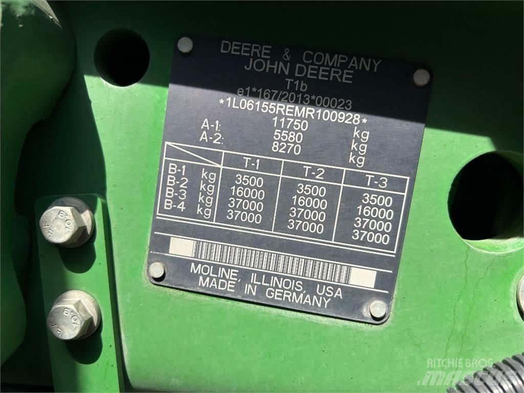 John Deere 6155R 曳引機