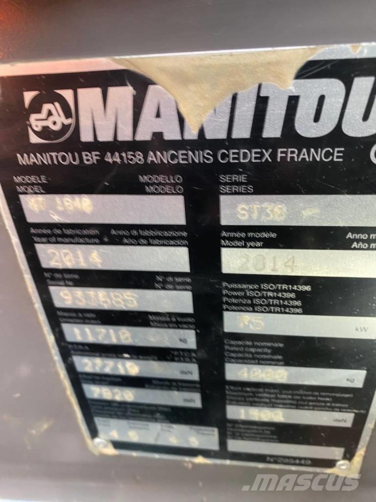 Manitou MT 1840 伸縮臂操作車