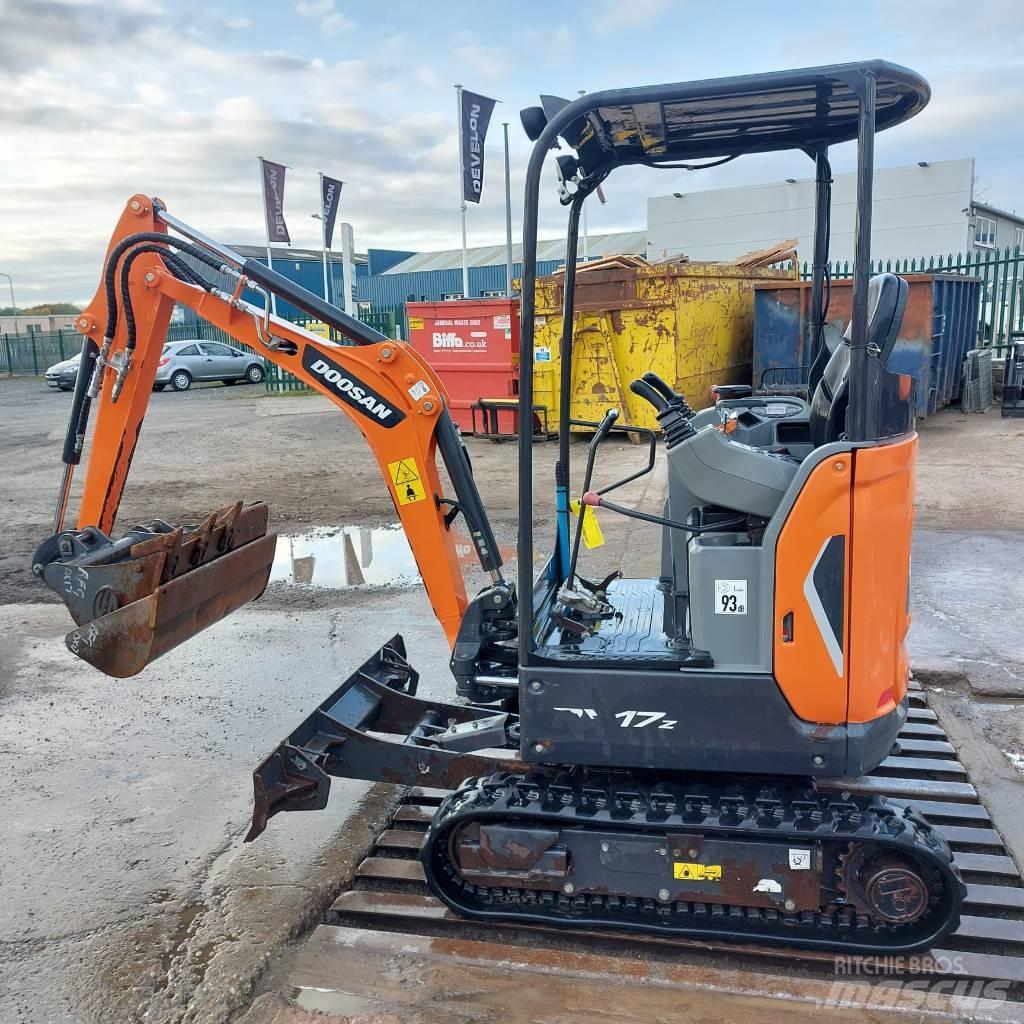 Doosan DX 17 旋轉式挖土機/掘鑿機/挖掘機
