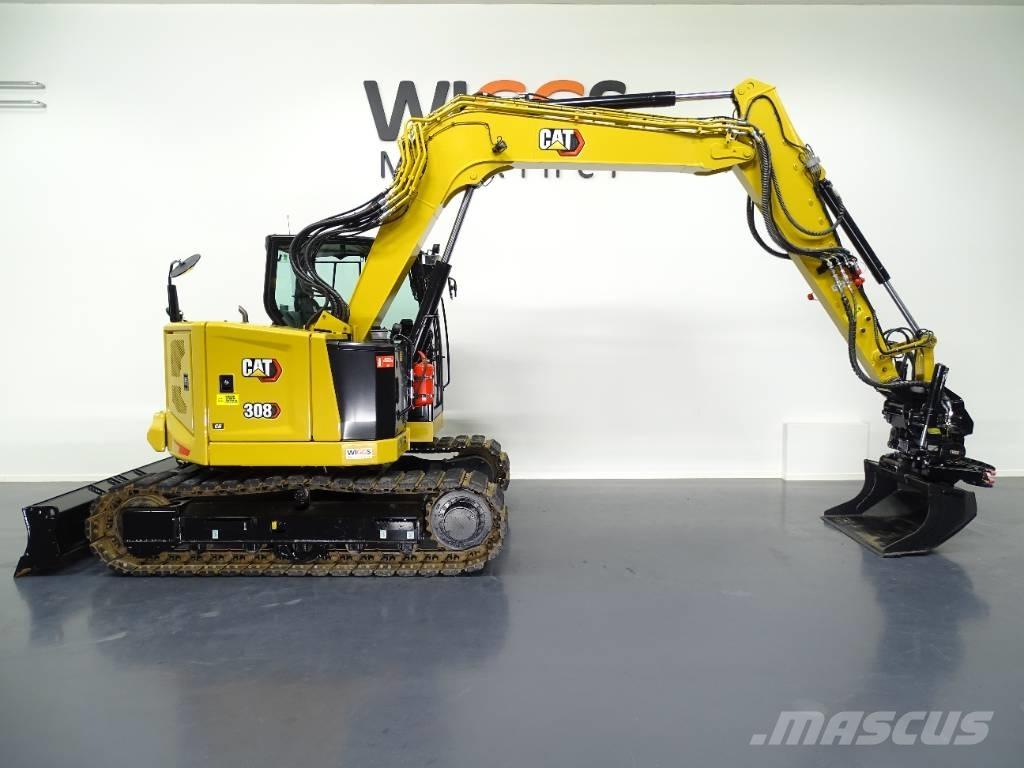 CAT 308 CR 中型挖土機/掘鑿機/挖掘機 7t-12t