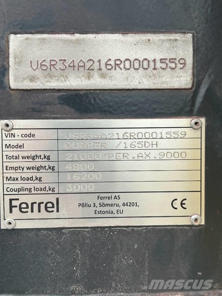 Ferrel 165DH 傾卸式拖車