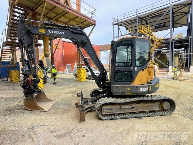 Volvo ECR 88-D 中型挖土機/掘鑿機/挖掘機 7t-12t