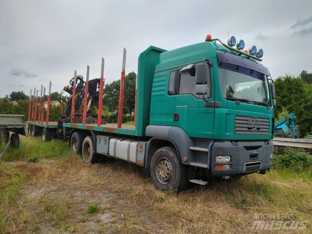 MAN TGA 33.430 木材貨車