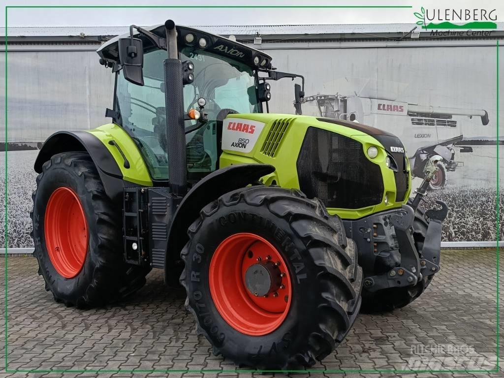CLAAS Axion 850 CIS 曳引機