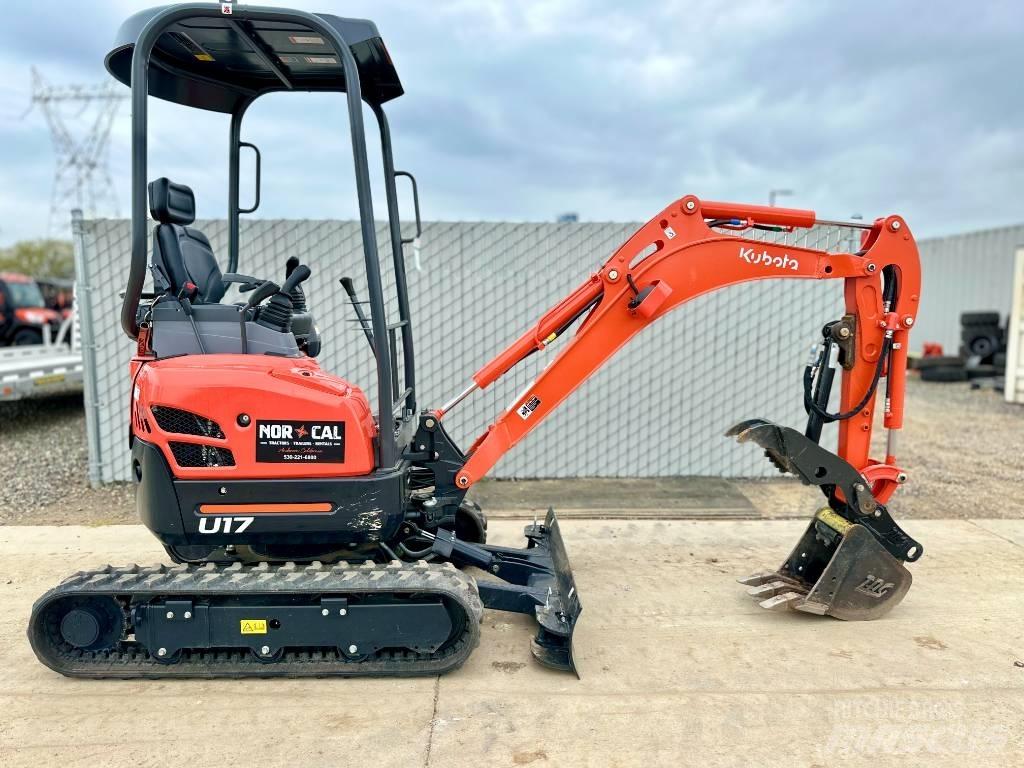 Kubota U 17 小型挖土機/掘鑿機<7t(小型挖掘機)