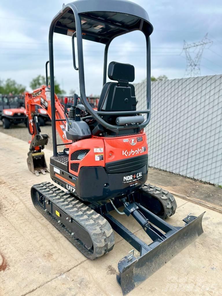 Kubota U 17 小型挖土機/掘鑿機<7t(小型挖掘機)