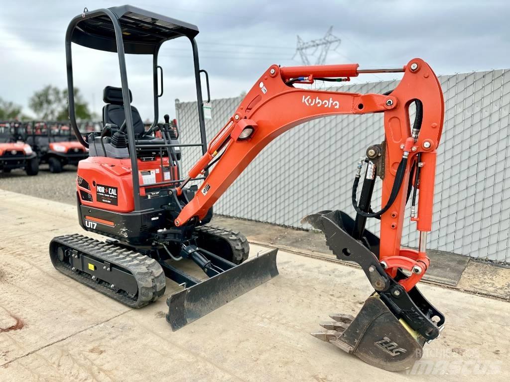 Kubota U 17 小型挖土機/掘鑿機<7t(小型挖掘機)