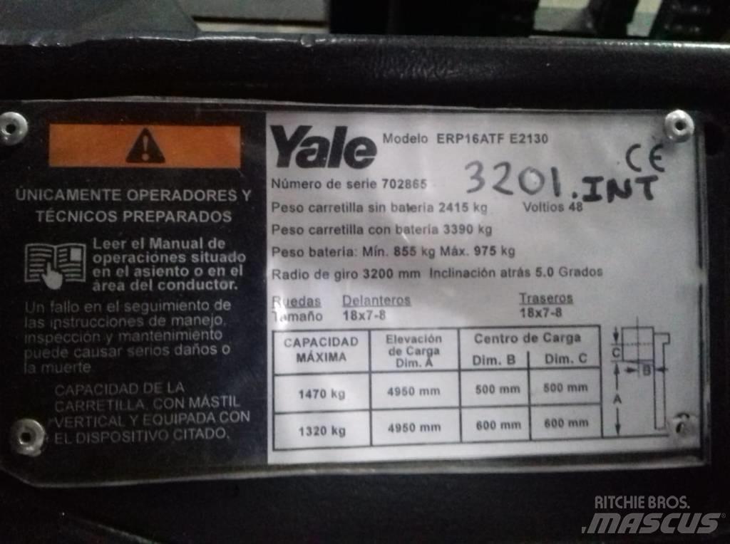 Yale ERP 16ATF 電動堆高機