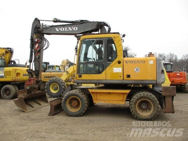 Volvo EW 140 旋轉式挖土機/掘鑿機/挖掘機