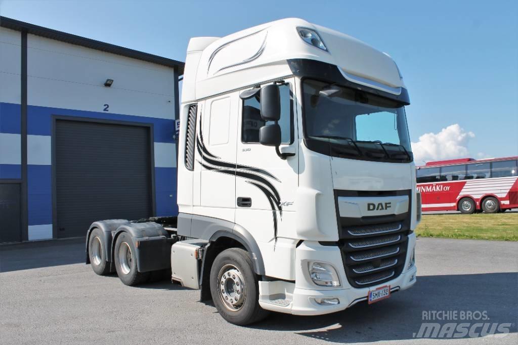 DAF XF530 6X4 FTT 曳引機組件