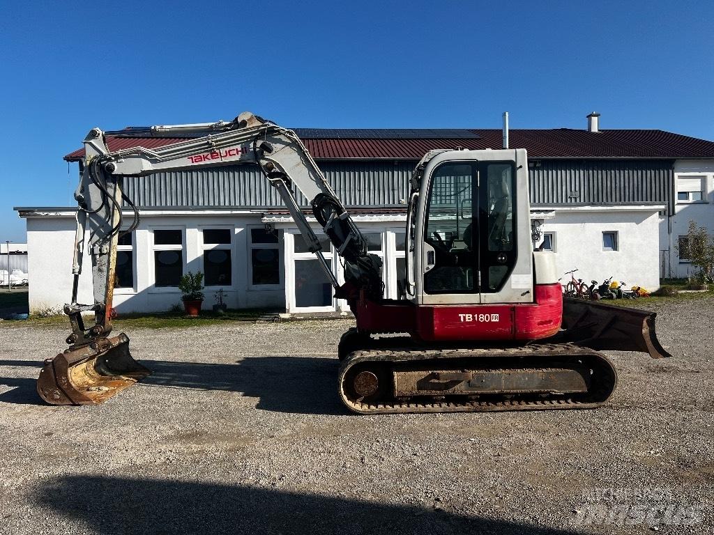 Takeuchi TB 180 FR 中型挖土機/掘鑿機/挖掘機 7t-12t