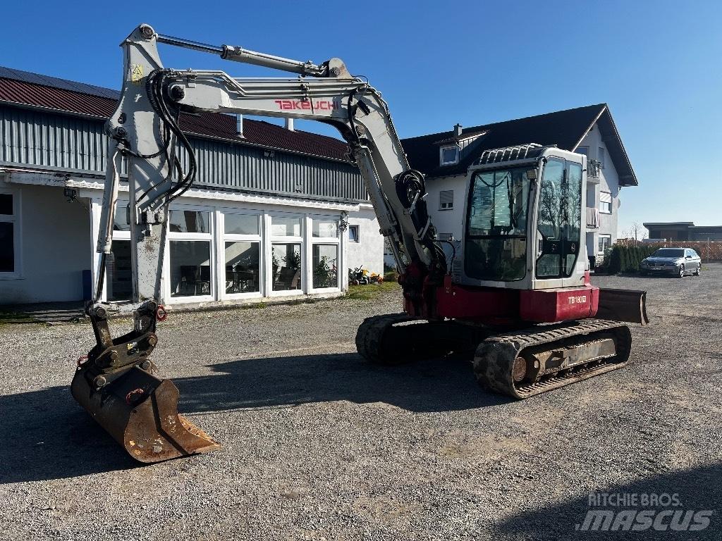 Takeuchi TB 180 FR 中型挖土機/掘鑿機/挖掘機 7t-12t