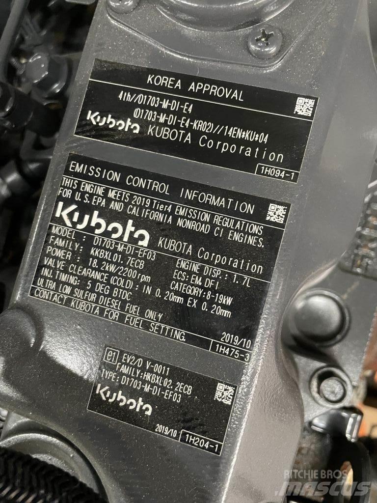 Kubota D1703 引擎/發動機