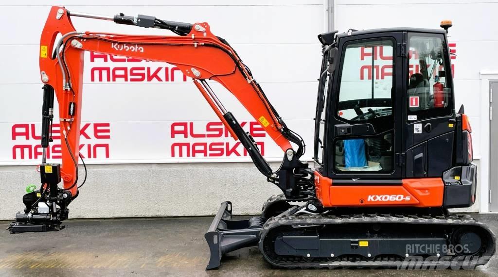 Kubota KX 060-5 小型挖土機/掘鑿機<7t(小型挖掘機)