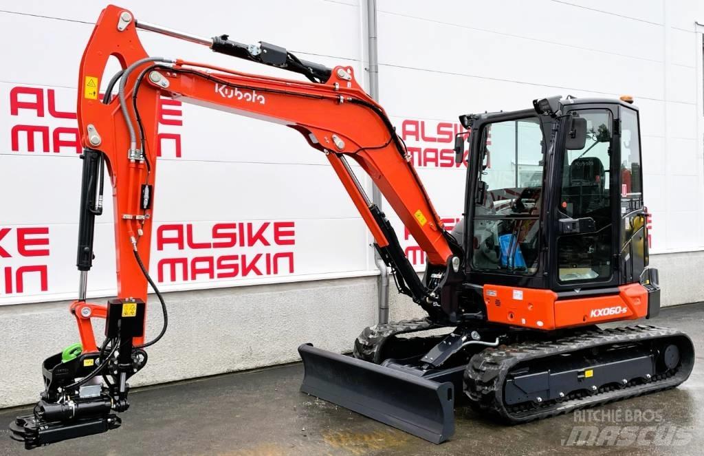 Kubota KX 060-5 小型挖土機/掘鑿機<7t(小型挖掘機)