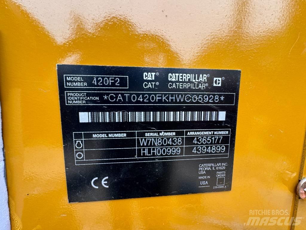  100% new CAT 420 F 反鏟裝載機