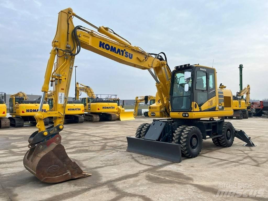 Komatsu PW160-11 旋轉式挖土機/掘鑿機/挖掘機