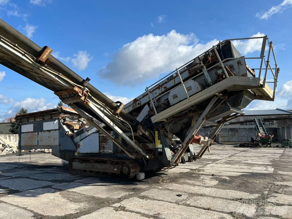 Terex M 1400 移動式篩選機