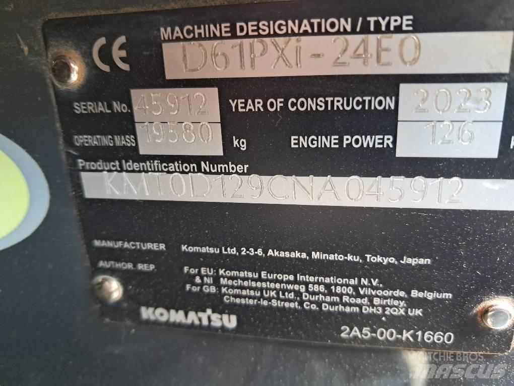 Komatsu D61PXI-24E0 履帶推土機