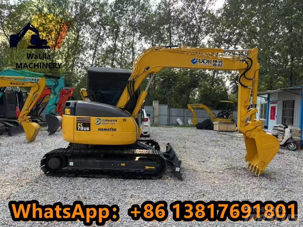 Komatsu PC 78 US 小型挖土機/掘鑿機<7t(小型挖掘機)
