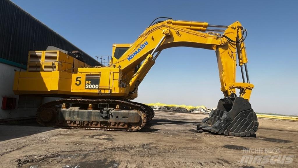 Komatsu PC 2000-8 履帶式 挖土機/掘鑿機/挖掘機