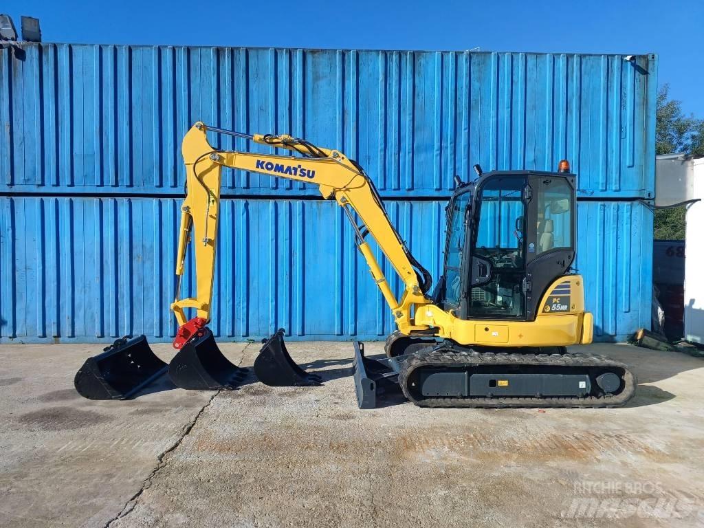 Komatsu PC 55 MR-5 小型挖土機/掘鑿機<7t(小型挖掘機)