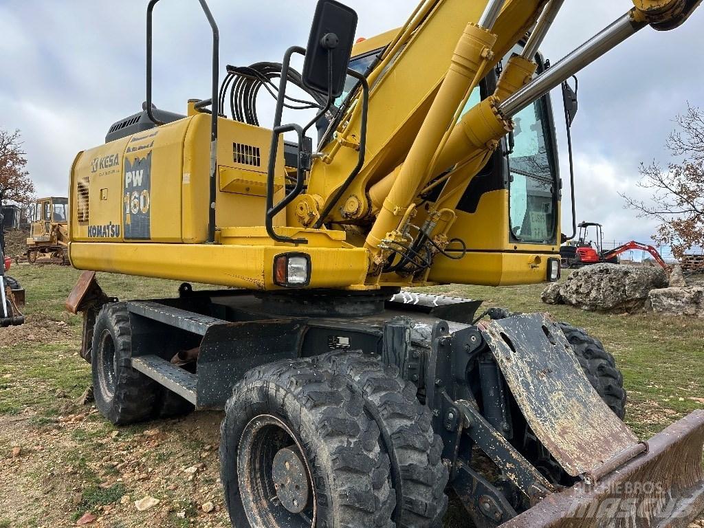 Komatsu PW 160-7E0 旋轉式挖土機/掘鑿機/挖掘機