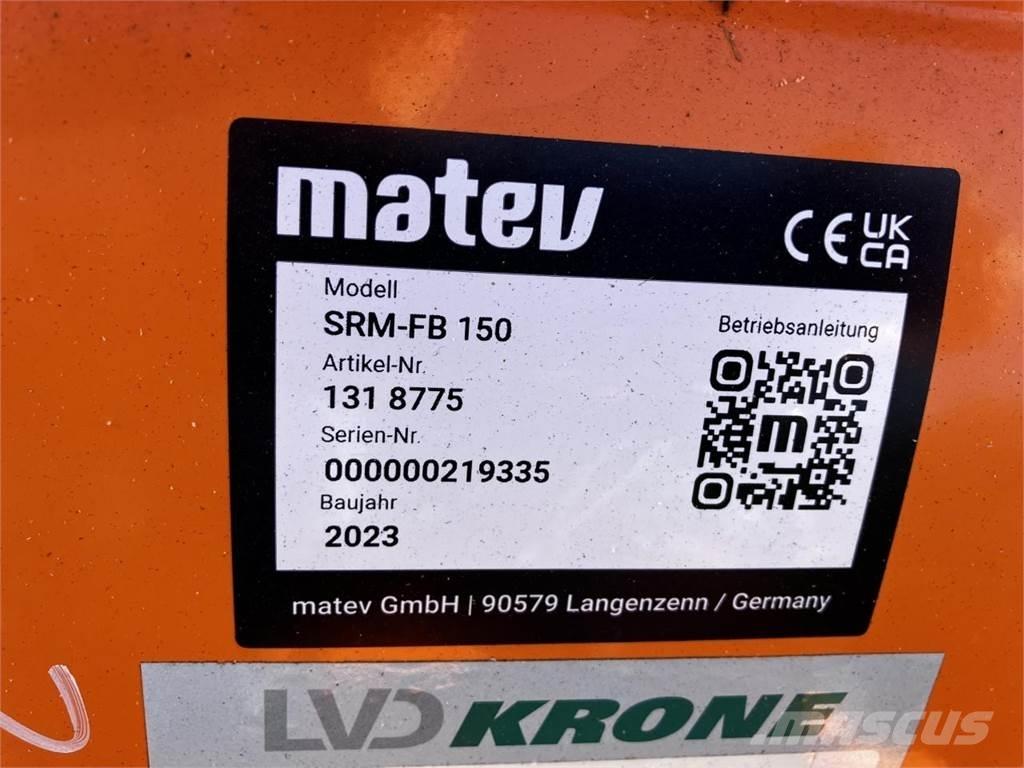 Matev SRM-FB 150 前端裝載機配件