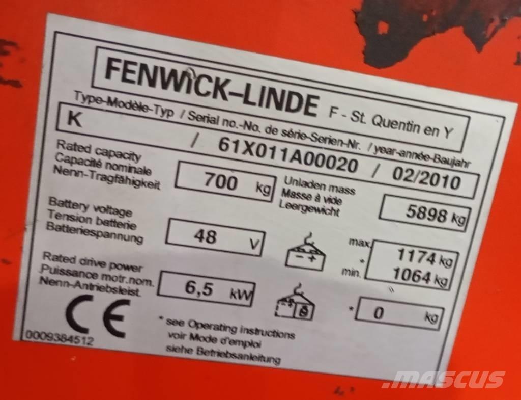 Linde K 011 前伸式堆高機(叉車)