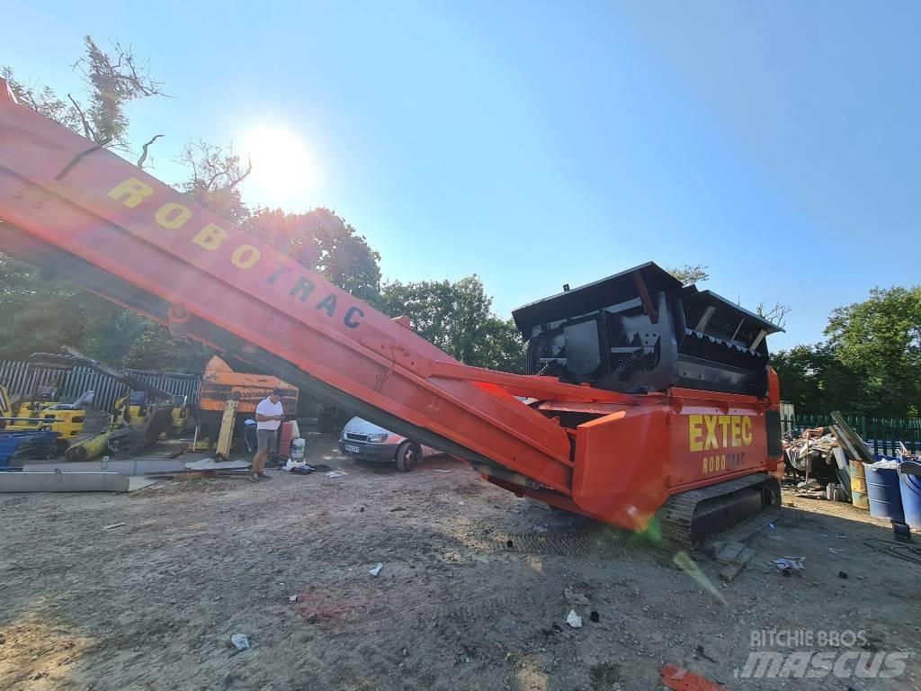 Extec RoboTrac 移動式篩選機