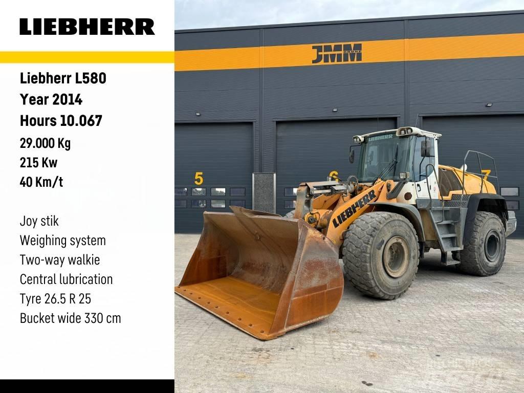 Liebherr L580 輪胎式裝載機