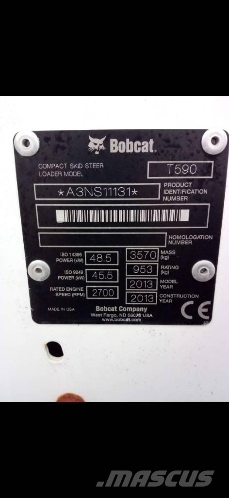 Bobcat T 590 滑移轉向裝載機