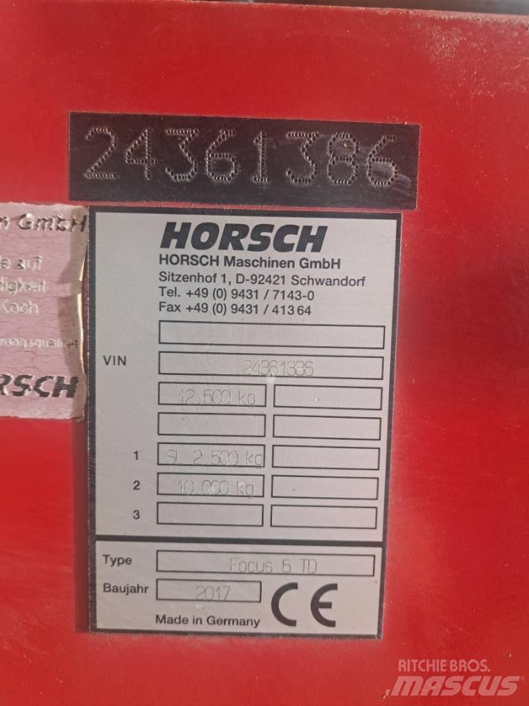 Horsch Focus 6 TD 鑽頭