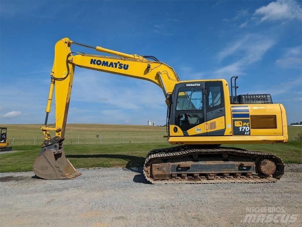Komatsu PC 170 LC 履帶式 挖土機/掘鑿機/挖掘機
