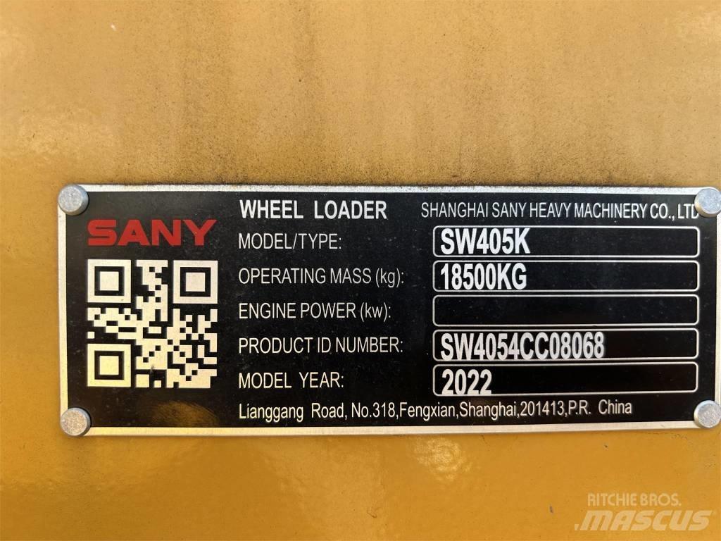 Sany SW405K 輪胎式裝載機