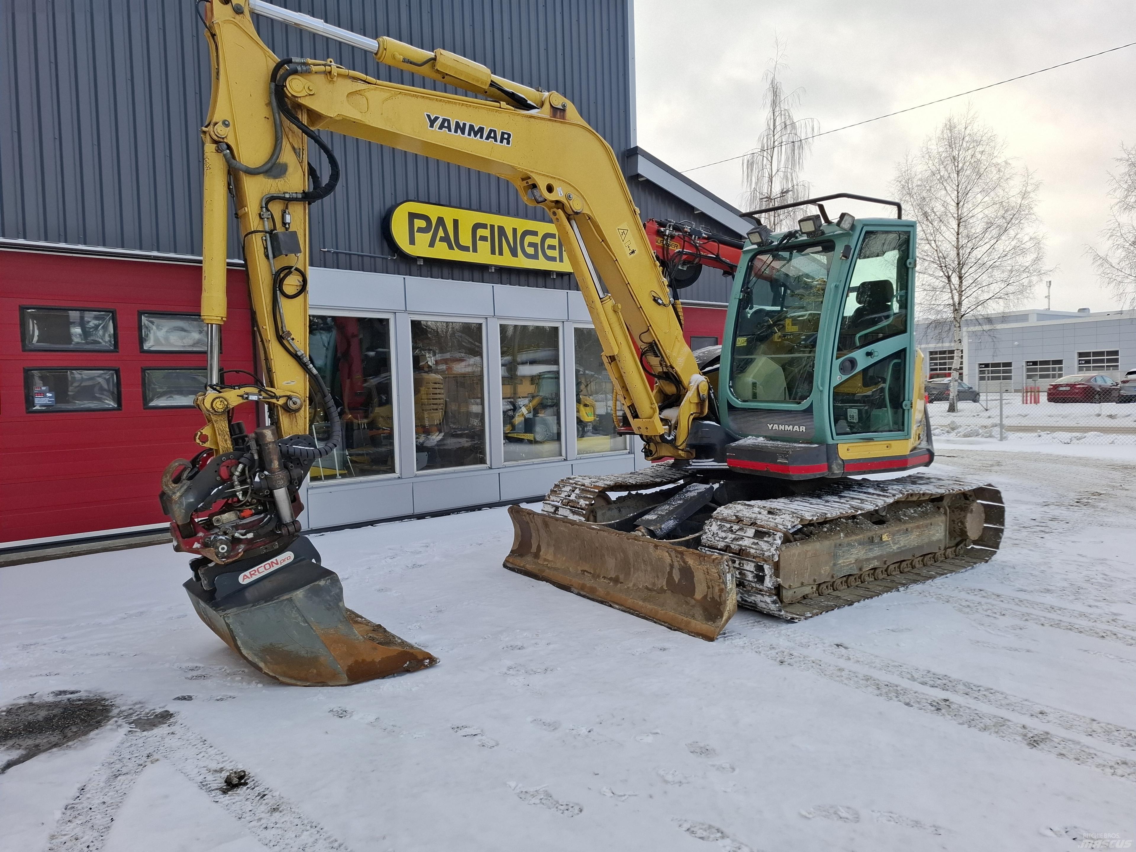 Yanmar SV100-1A 中型挖土機/掘鑿機/挖掘機 7t-12t