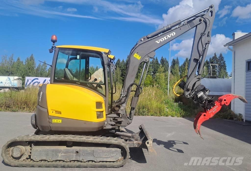 Volvo ECR 50 D 小型挖土機/掘鑿機<7t(小型挖掘機)
