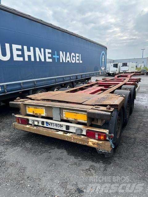Kögel SW 24 WXS-808 貨櫃框架半拖車