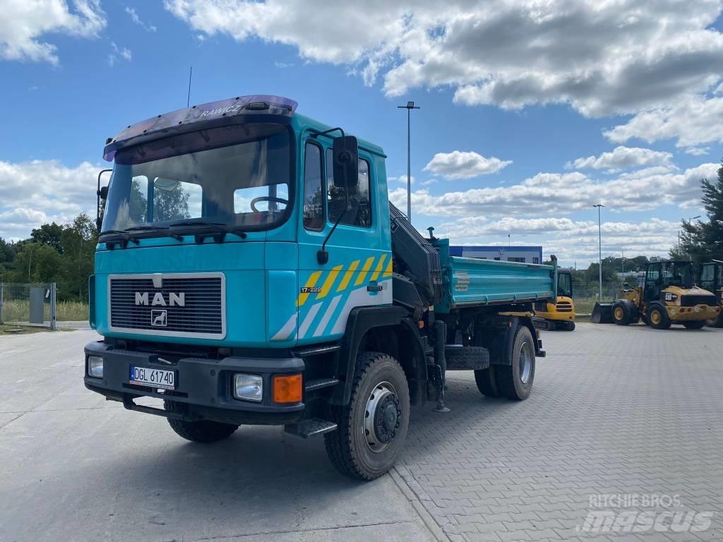 MAN 17.222 傾卸式卡車