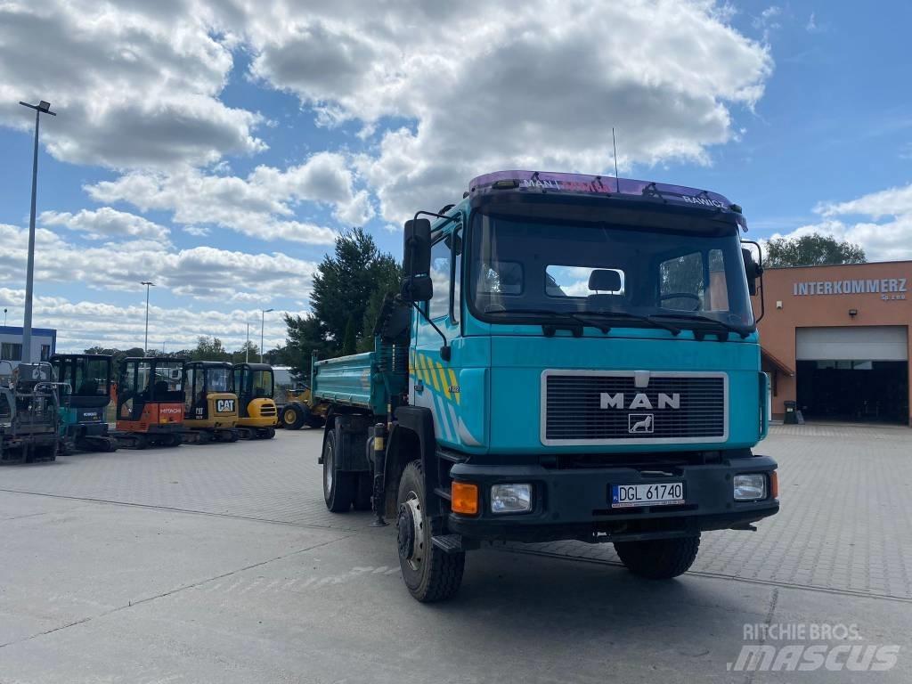 MAN 17.222 傾卸式卡車