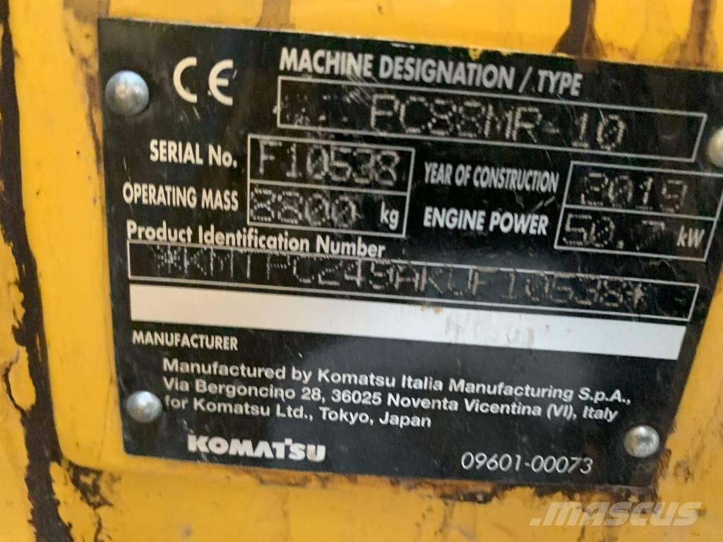 Komatsu PC 88 MR-10 履帶式 挖土機/掘鑿機/挖掘機