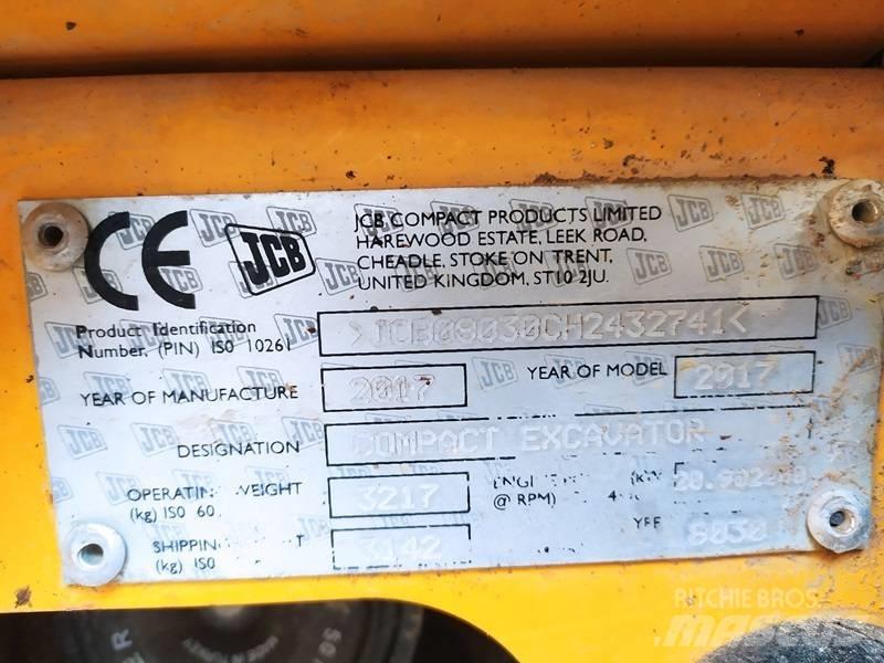 JCB 8030 ZTS 小型挖土機/掘鑿機<7t(小型挖掘機)