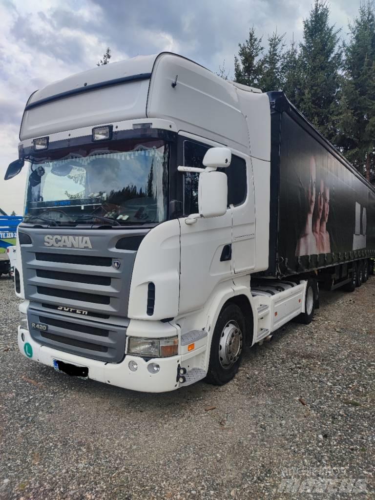 Scania R 420 LA 曳引機組件