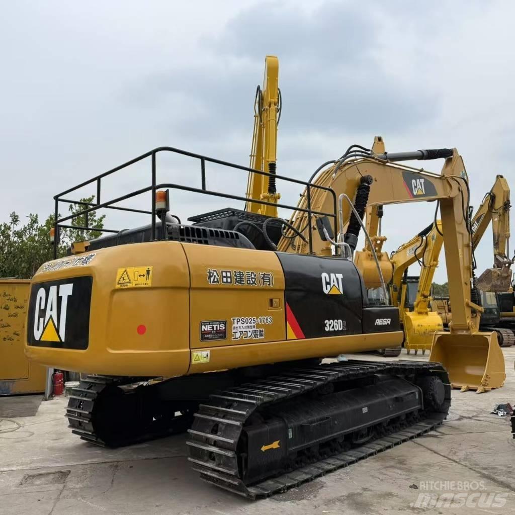 CAT 326D2 中型挖土機/掘鑿機/挖掘機 7t-12t